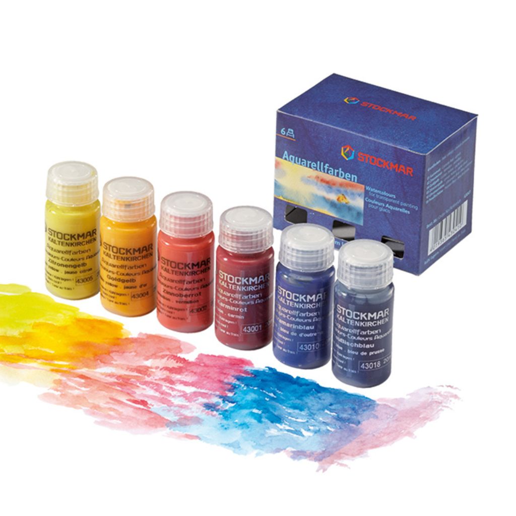 Stockmar Watercolour Paints, Set of 6