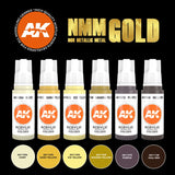 AK-Interactive 3GEN NMM: Gold Acrylic Paint Set, 6x17 ml