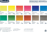 Schmincke Horadam Aquarell Set in a Metal Box, 12 colours, Half-Pan