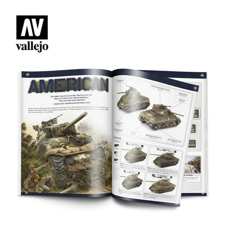 Vallejo Colours of War: Painting WWII &amp; WWIII Miniatures Paint Guide